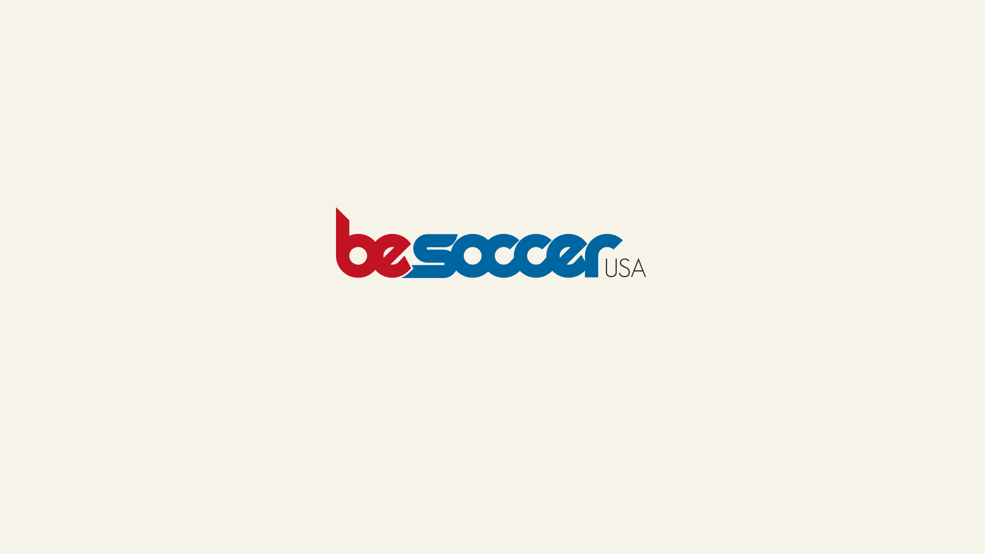 Logo design for Be Soccer USA.